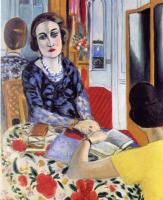 Matisse, Henri Emile Benoit - portrait of baroness gourgaud